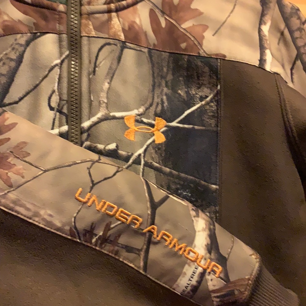 Under Armour Youth Camo Fleece Lined Hunting Set